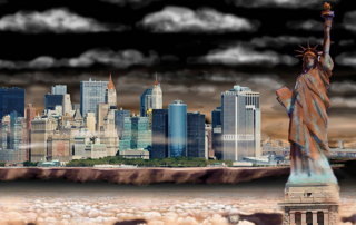 Illustration for article titled What if New York City was transported to another planet?